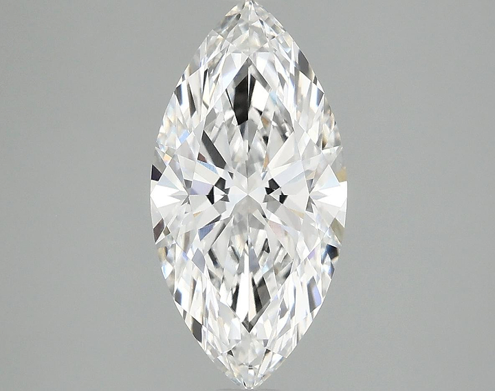 2.09 Carat Marquise Shaped Ideal Cut VS1 IGI Certified Lab Grown Diamond
