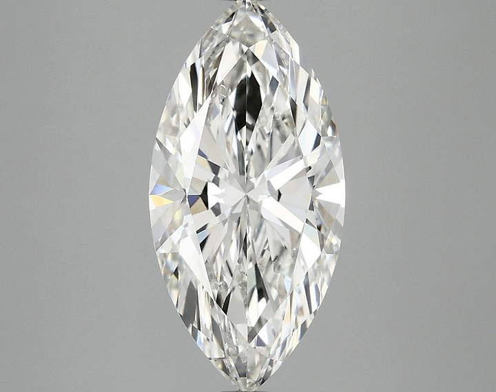 2.99 Carat Marquise Shaped Ideal Cut VVS2 IGI Certified Lab Grown Diamond