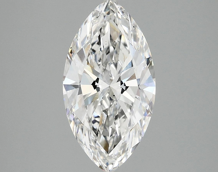 2.51 Carat Marquise Shaped Excellent Cut VS2 IGI Certified Lab Grown Diamond