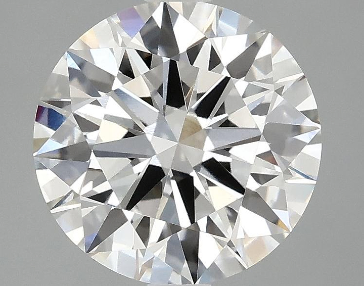2.57 Carat Round Shaped Ideal Cut VVS2 IGI Certified Lab Grown Diamond