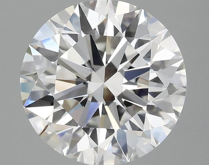 2.57 Carat Round Shaped Excellent Cut VVS2 IGI Certified Lab Grown Diamond