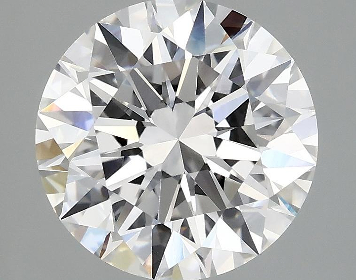 2.53 Carat Round Shaped Ideal Cut VVS2 IGI Certified Lab Grown Diamond