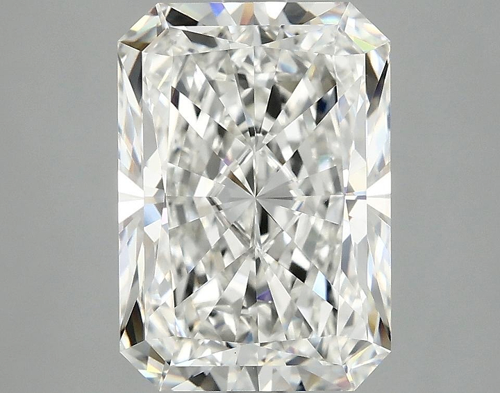 4.05 Carat Radiant Shaped Ideal Cut VVS2 IGI Certified Lab Grown Diamond