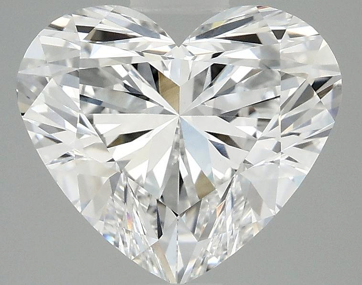 3.02 Carat Heart Shaped Ideal Cut VS1 IGI Certified Lab Grown Diamond