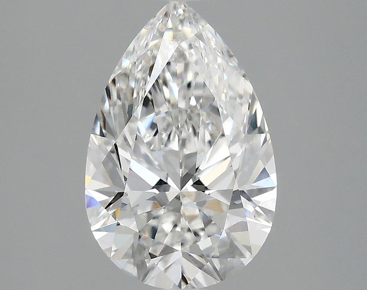 2.1 Carat Pear Shaped Excellent Cut VVS2 IGI Certified Lab Grown Diamond