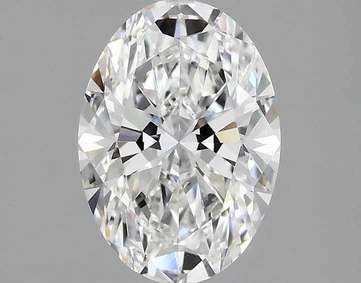 1.58 Carat Oval Shaped Ideal Cut VVS2 IGI Certified Lab Grown Diamond