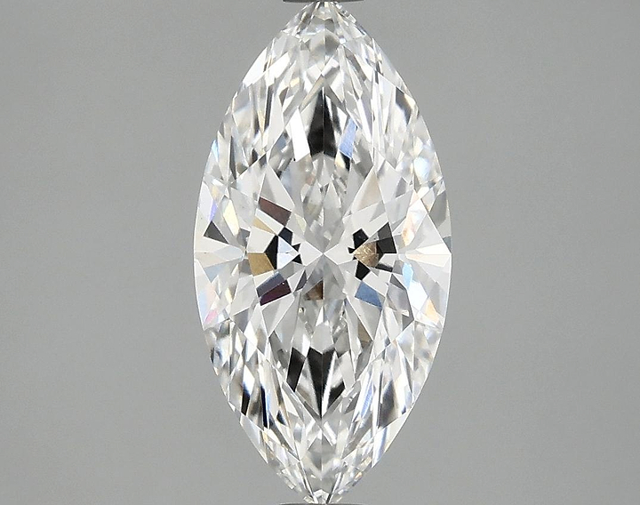 1.93 Carat Marquise Shaped Ideal Cut VS1 IGI Certified Lab Grown Diamond