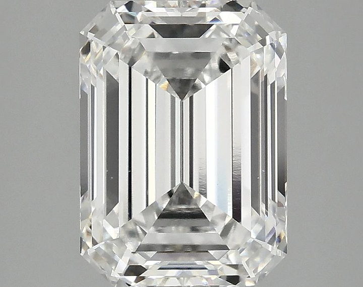 3.03 Carat Emerald Shaped Excellent Cut VS1 IGI Certified Lab Grown Diamond