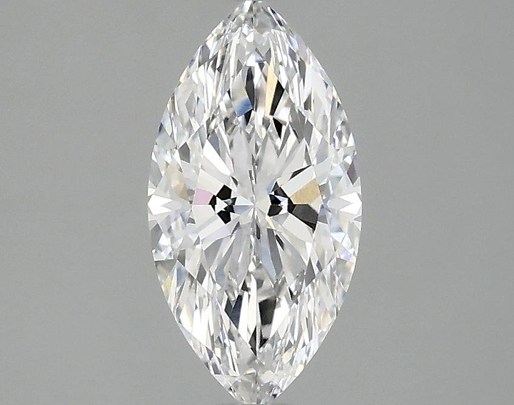 1.03 Carat Marquise Shaped Ideal Cut VVS2 IGI Certified Lab Grown Diamond