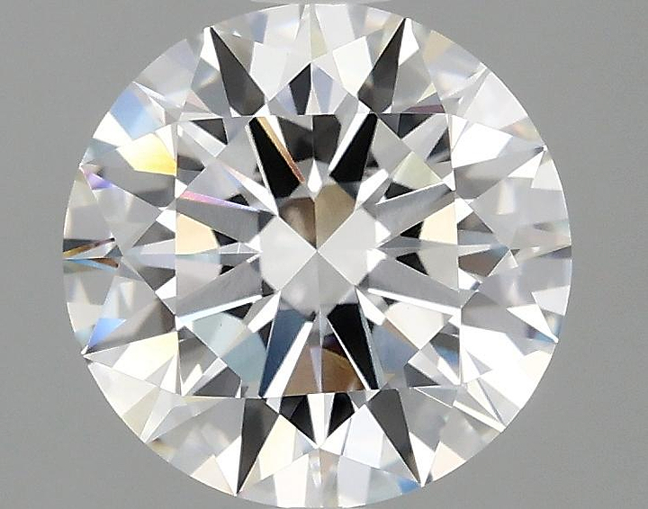 2.5 Carat Round Shaped Ideal Cut VVS2 IGI Certified Lab Grown Diamond