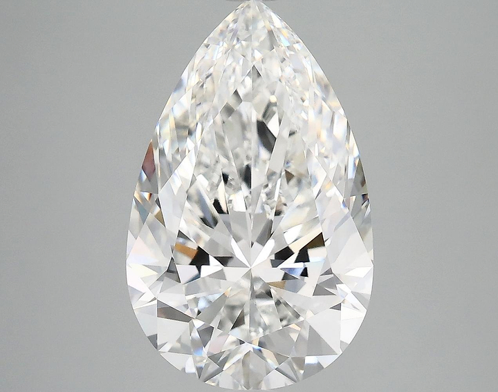 5.03 Carat Pear Shaped Ideal Cut VVS2 IGI Certified Lab Grown Diamond