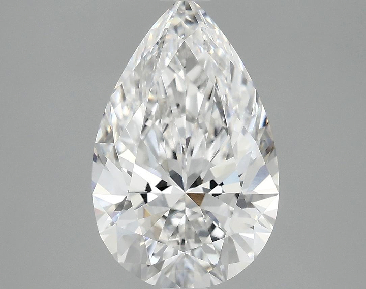 3.02 Carat Pear Shaped Ideal Cut VS1 IGI Certified Lab Grown Diamond