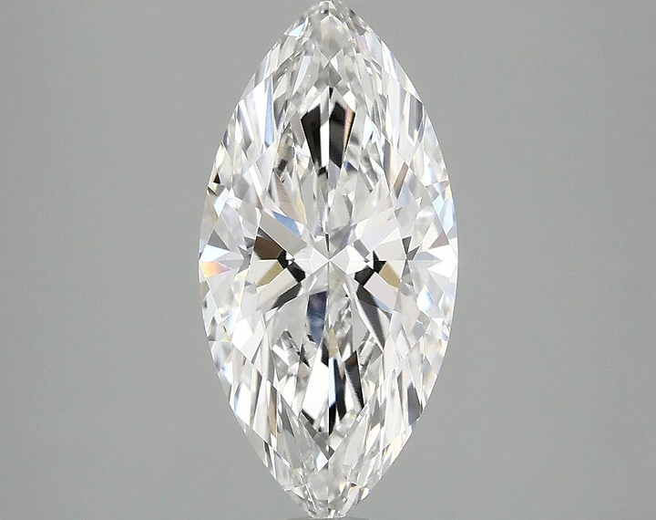 2.06 Carat Marquise Shaped Excellent Cut VVS1 IGI Certified Lab Grown Diamond