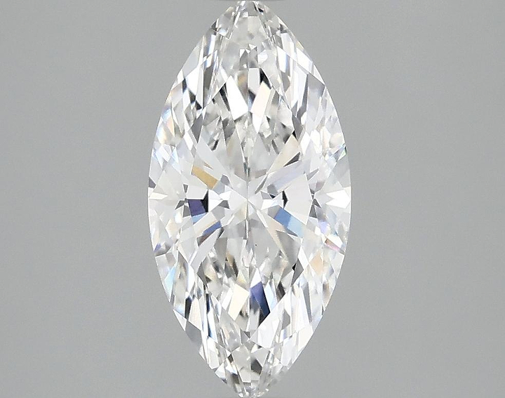 1.55 Carat Marquise Shaped Ideal Cut VVS2 IGI Certified Lab Grown Diamond