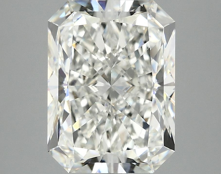 3.78 Carat Radiant Shaped Excellent Cut VS1 IGI Certified Lab Grown Diamond