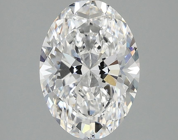 2.1 Carat Oval Shaped Ideal Cut VS1 IGI Certified Lab Grown Diamond