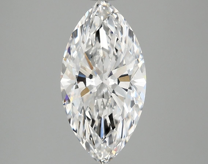 2.42 Carat Marquise Shaped Ideal Cut VS1 IGI Certified Lab Grown Diamond