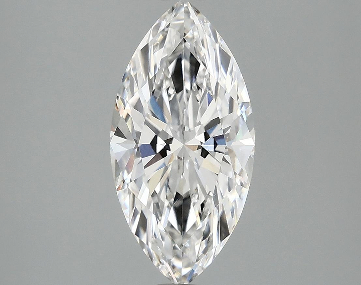 2.03 Carat Marquise Shaped Ideal Cut VS1 IGI Certified Lab Grown Diamond