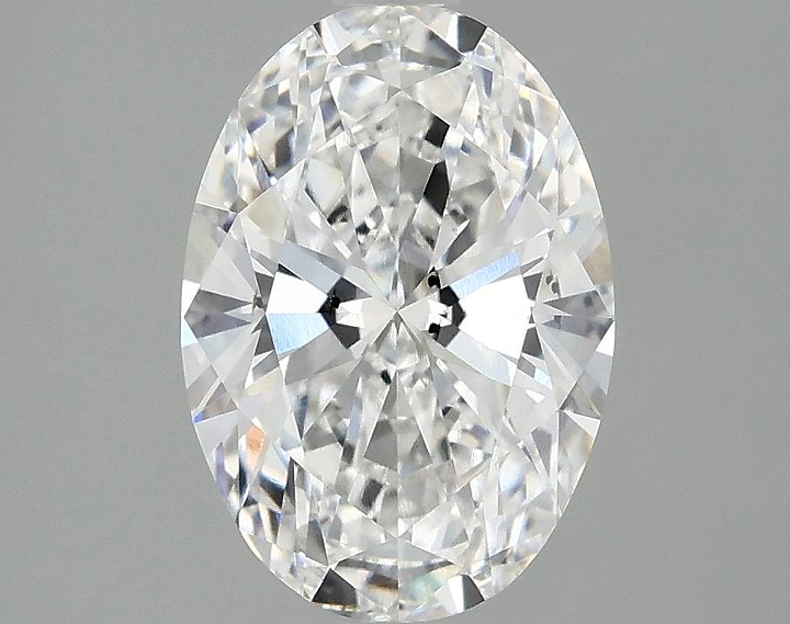 2.01 Carat Oval Shaped Ideal Cut SI1 IGI Certified Lab Grown Diamond