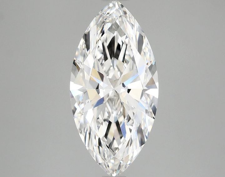 2.41 Carat Marquise Shaped Ideal Cut VVS2 IGI Certified Lab Grown Diamond