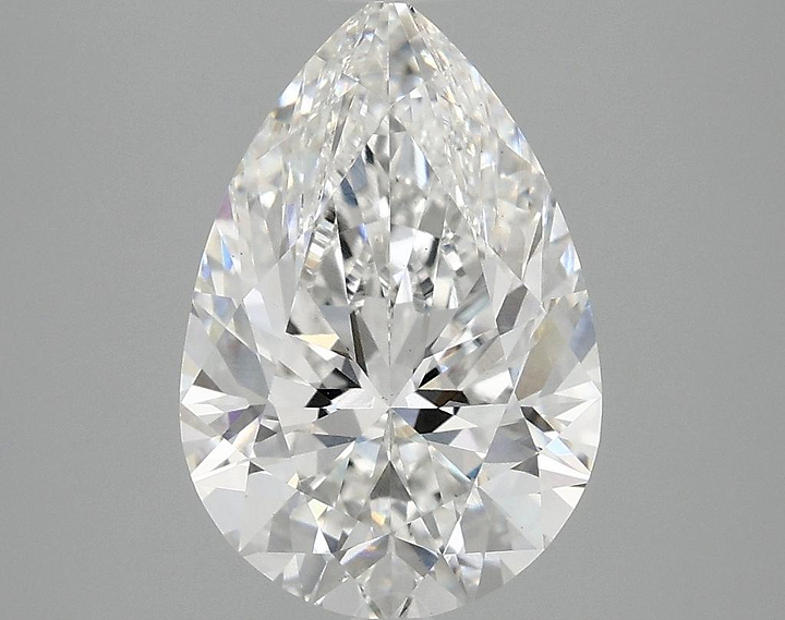 3.07 Carat Pear Shaped Excellent Cut VS1 IGI Certified Lab Grown Diamond