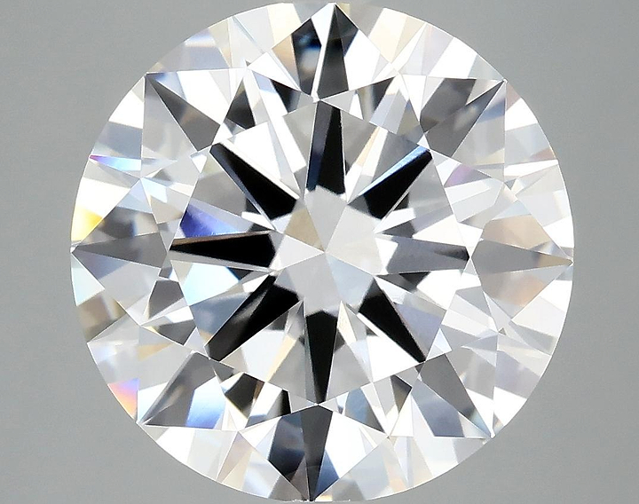 6.57 Carat Round Shaped Ideal Cut VVS2 IGI Certified Lab Grown Diamond