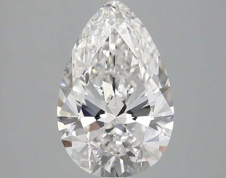 1.8 Carat Pear Shaped Ideal Cut VS1 IGI Certified Lab Grown Diamond