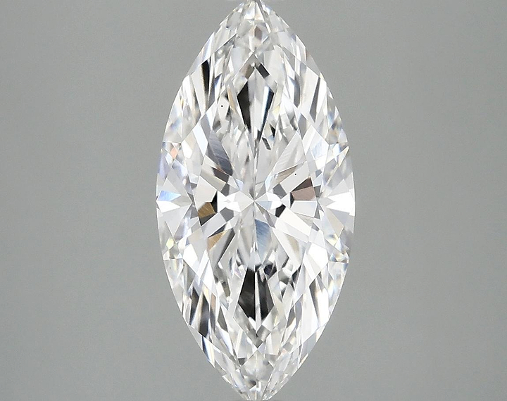 2.09 Carat Marquise Shaped Excellent Cut VS1 IGI Certified Lab Grown Diamond