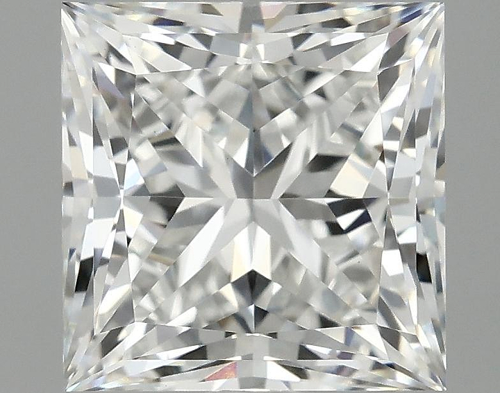 2.02 Carat Princess Shaped Ideal Cut VS1 IGI Certified Lab Grown Diamond