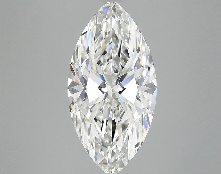 4.79 Carat Marquise Shaped Ideal Cut VVS2 IGI Certified Lab Grown Diamond
