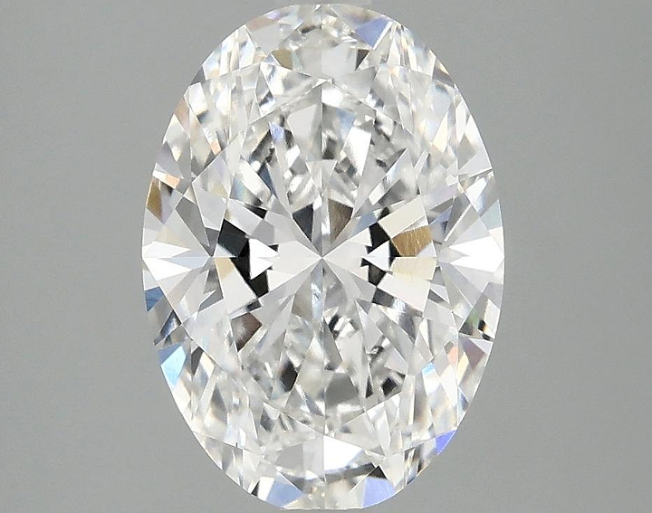 2.51 Carat Oval Shaped Ideal Cut VVS2 IGI Certified Lab Grown Diamond