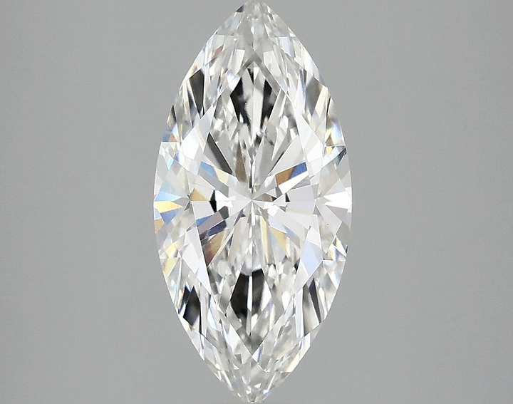 2.06 Carat Marquise Shaped Excellent Cut VS1 IGI Certified Lab Grown Diamond