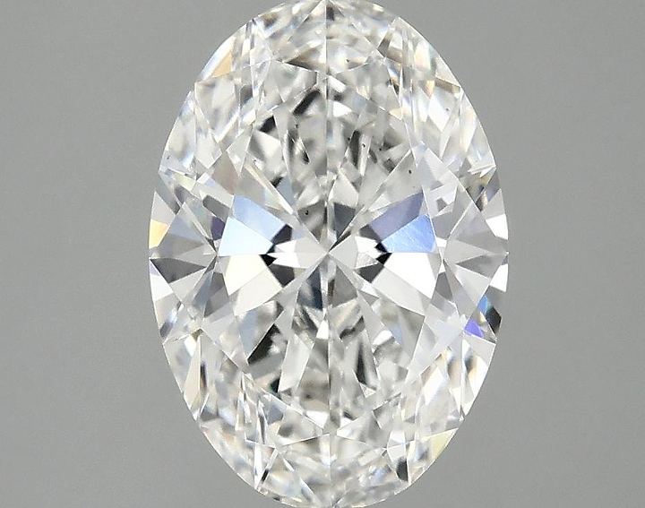 2.52 Carat Oval Shaped Ideal Cut VS2 IGI Certified Lab Grown Diamond