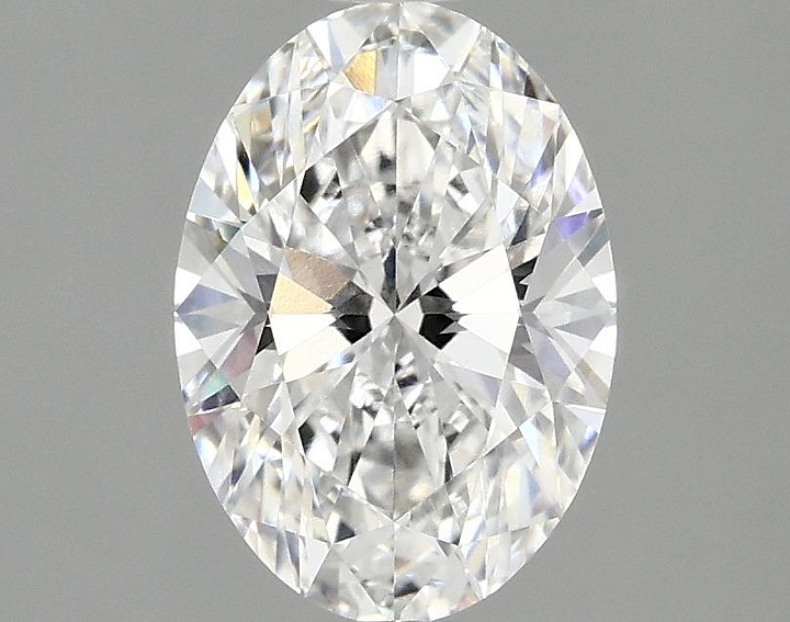 1.58 Carat Oval Shaped Ideal Cut VVS2 IGI Certified Lab Grown Diamond