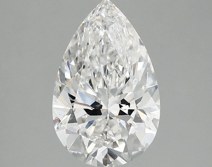 2.1 Carat Pear Shaped Ideal Cut VS2 IGI Certified Lab Grown Diamond