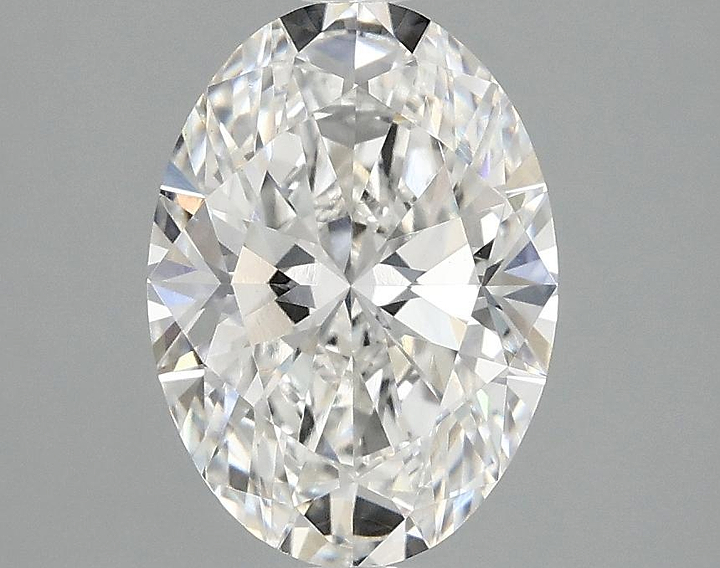 2.1 Carat Oval Shaped Ideal Cut VS1 IGI Certified Lab Grown Diamond