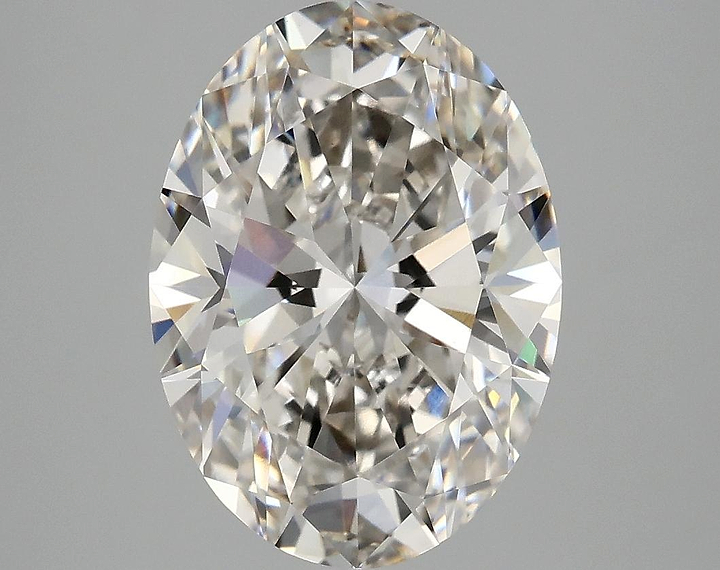 3.95 Carat Oval Shaped Ideal Cut VVS2 IGI Certified Lab Grown Diamond
