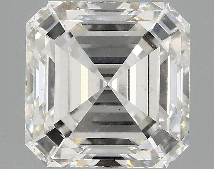 3.05 Carat Asscher Shaped Ideal Cut VS1 IGI Certified Lab Grown Diamond