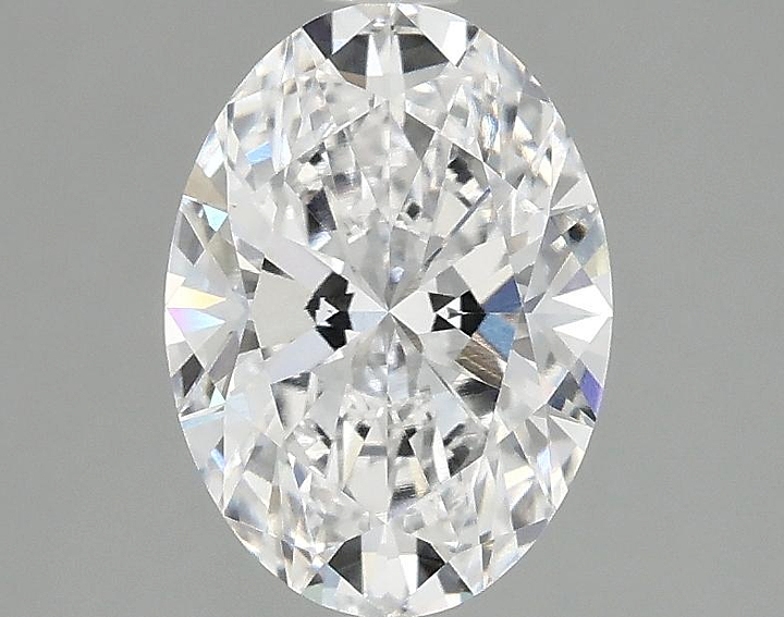 1.62 Carat Oval Shaped Ideal Cut VVS2 IGI Certified Lab Grown Diamond