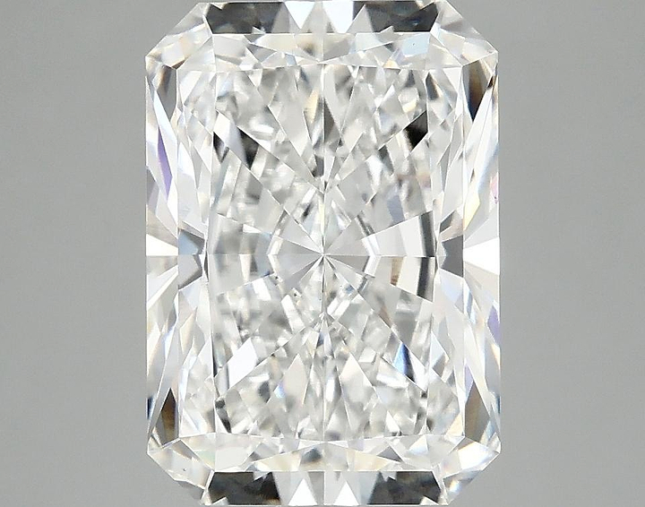 4.1 Carat Radiant Shaped Ideal Cut VVS2 IGI Certified Lab Grown Diamond