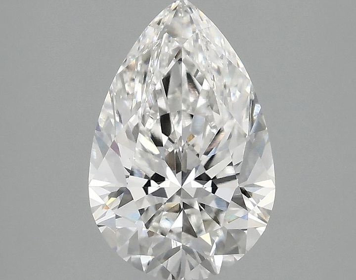 2.1 Carat Pear Shaped Excellent Cut VVS2 IGI Certified Lab Grown Diamond