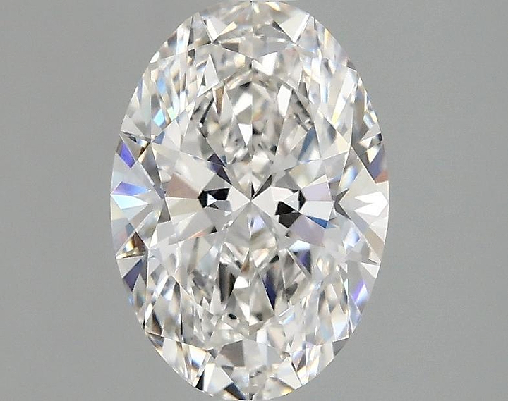 1.47 Carat Oval Shaped Ideal Cut VVS2 IGI Certified Lab Grown Diamond