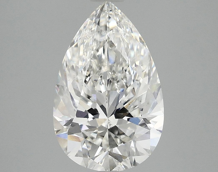 3.05 Carat Pear Shaped Ideal Cut VS2 IGI Certified Lab Grown Diamond