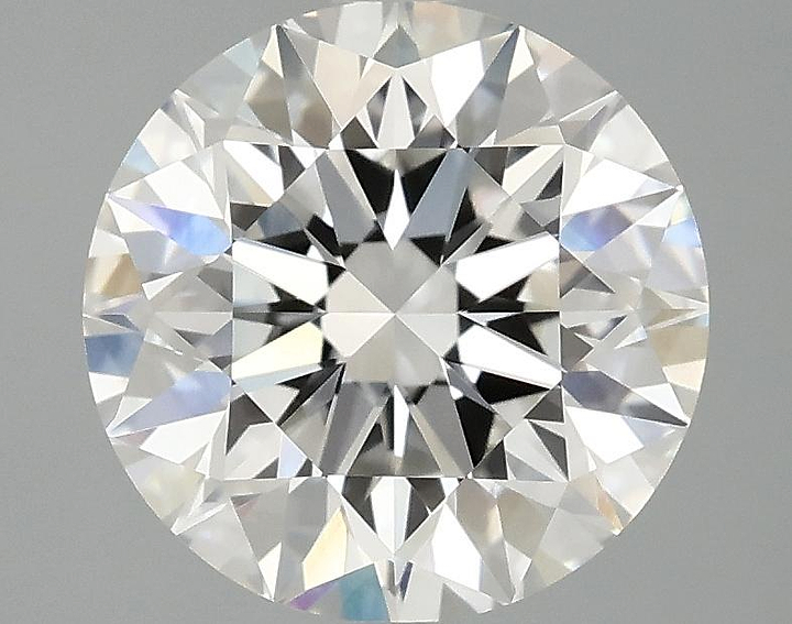 3.03 Carat Round Shaped Excellent Cut VVS2 IGI Certified Lab Grown Diamond