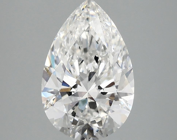 2.51 Carat Pear Shaped Excellent Cut VVS2 IGI Certified Lab Grown Diamond