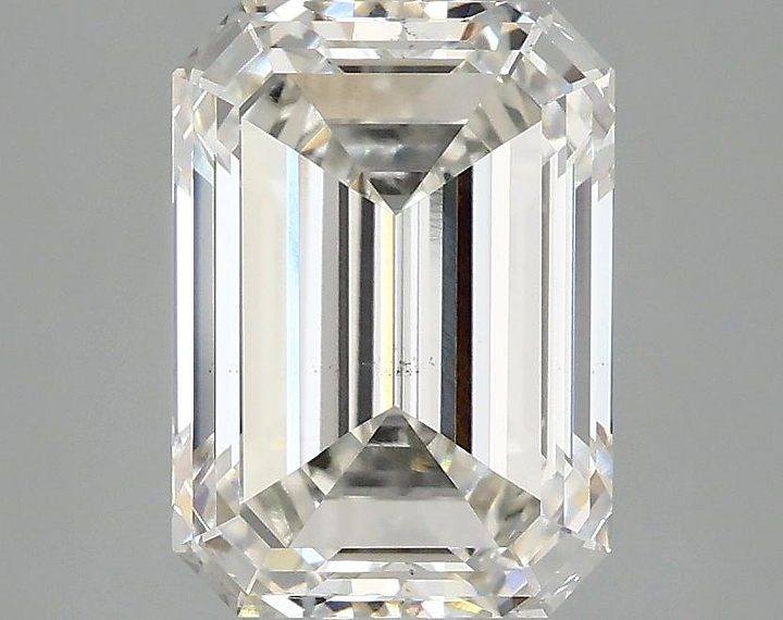 3.02 Carat Emerald Shaped Ideal Cut VS2 IGI Certified Lab Grown Diamond
