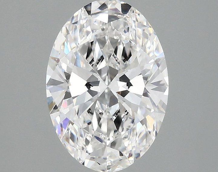 2.02 Carat Oval Shaped Ideal Cut VVS2 IGI Certified Lab Grown Diamond