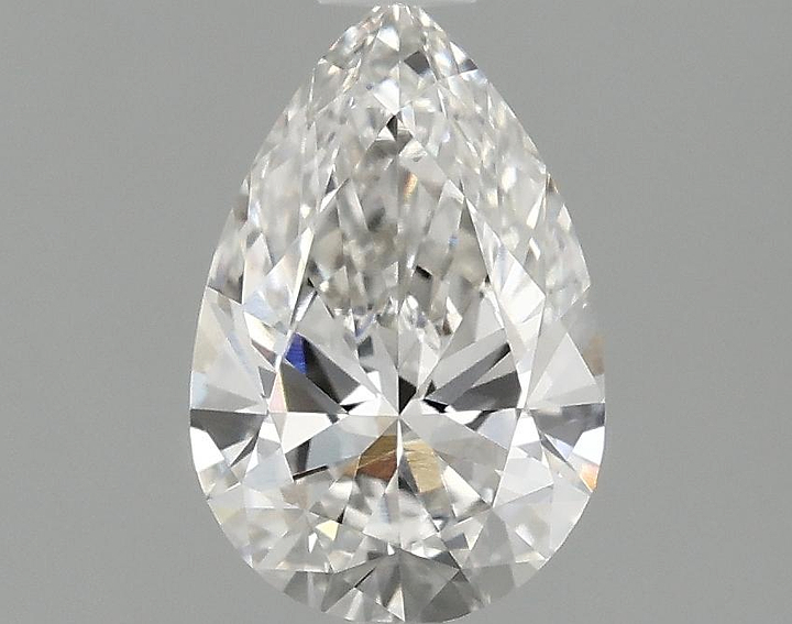 0.97 Carat Pear Shaped Excellent Cut VVS2 IGI Certified Lab Grown Diamond