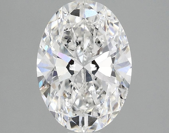 1.97 Carat Oval Shaped Ideal Cut SI1 IGI Certified Lab Grown Diamond