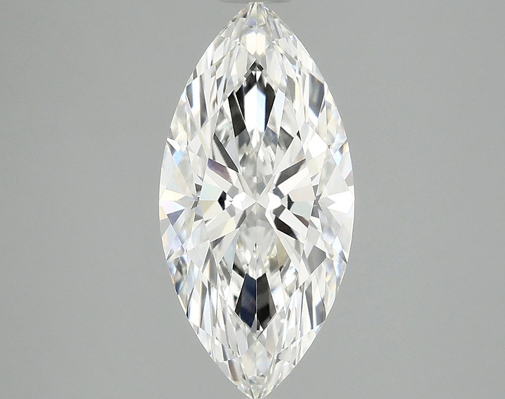 2.1 Carat Marquise Shaped Excellent Cut VVS1 IGI Certified Lab Grown Diamond